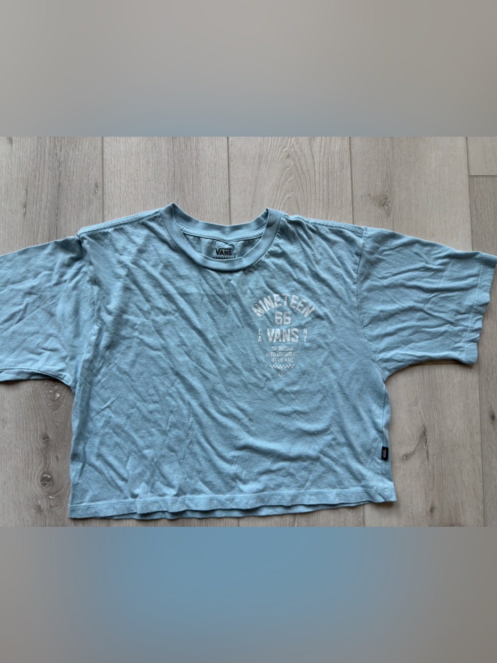 Vans cropped top